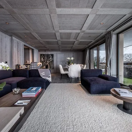 De Luxe A Courchevel: 5 Chambres, Terrasse Et Service De Conciergerie - Fr-1-613a-37 شقة