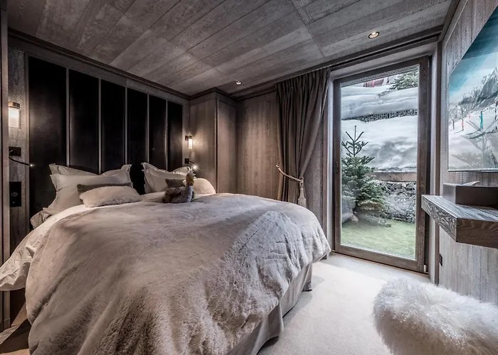 De Luxe A Courchevel: 5 Chambres, Terrasse Et Service De Conciergerie - Fr-1-613a-37 Lejlighed *